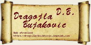 Dragojla Bujaković vizit kartica